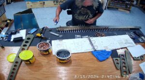 VS: Finishing Up Lower Rear Spar Doubler Countersinking