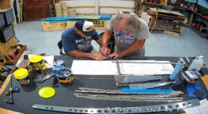 RA: Marking Stiffners Prior To Trimming 3