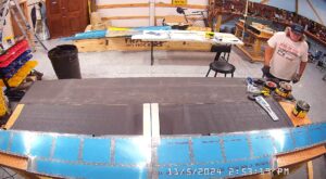 EA: Page 9-15,18. Attach Trim Tab Hinge, Insert Trailing Edge Wedge (Page 9-14)