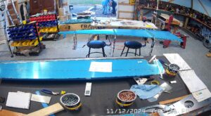 TC: Page 10-9 Step 1 Through 4. Initial Assembly Of Tailcone Bulkheads,F-1078 Bottom Skin, Stiffeners, Left Skin.