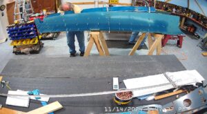 TC: Page 10-8 Step 3. Attach Left Skin & Stiffeners, Match Drill #40 Stiffeners.