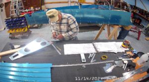 TC: Page 10-10 TO Completion & Page 10-11 Step 1. Attach F-1032 Longerons & F-1014 Aft Deck.