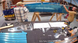 TC: Page 10-10 TO Completion & Page 10-11 Step 1. Attach F-1032 Longerons & F-1014 Aft Deck.