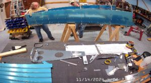 TC: Page 10-10 TO Completion & Page 10-11 Step 1. Attach F-1032 Longerons & F-1014 Aft Deck.