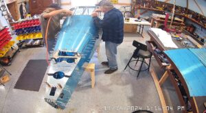 TC: Page 10-12 Step 6-9, Match Drill Stiffeners