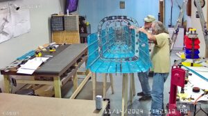 TC: Page 10-8 Step 3. Attach Left Skin & Stiffeners, Match Drill #40 Stiffeners.