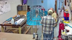TC: Page 10-8 Step 3. Attach Left Skin & Stiffeners, Match Drill #40 Stiffeners.