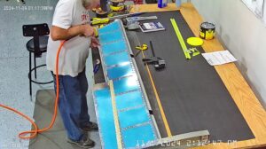 EA: Page 9-15,18. Attach Trim Tab Hinge, Insert Trailing Edge Wedge (Page 9-14)