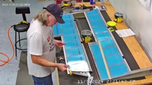 EA: Page 9-15,18. Attach Trim Tab Hinge, Insert Trailing Edge Wedge (Page 9-14)
