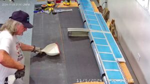 EA: Page 9-15,18. Attach Trim Tab Hinge, Insert Trailing Edge Wedge (Page 9-14)