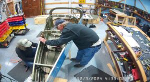 TC: Page 10-20 Steps 2 Through 4. Rivet Side & Bottom Skins To Frames & Bulkheads.
