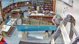 TC: Tailcone Assembly Pages 10-21,22 & 23. Working On Aft Deck Area