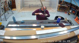 Zenith 750 SD Tail Scuffing & Deburring
