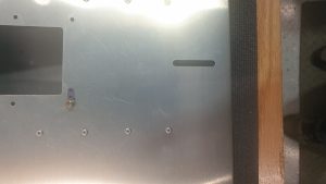 Drilling Trim Tab Cover Plate For Nutplates