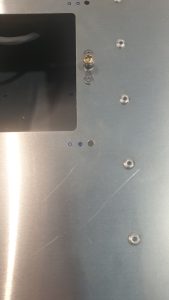Drilling Trim Tab Cover Plate For Nutplates
