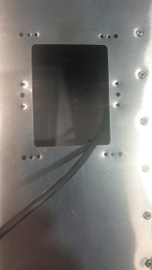Dimpling Trim Tab Cover Plate For Nutplates