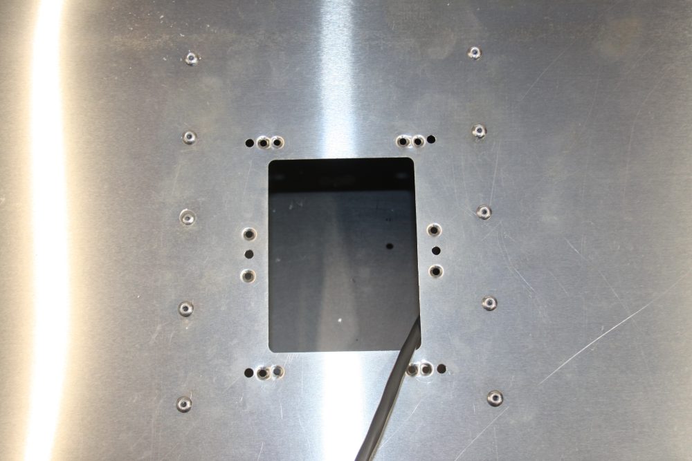 Modified Trim Tab Cover Plate Attachment