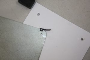 Straighten Nutplate After Dimpling