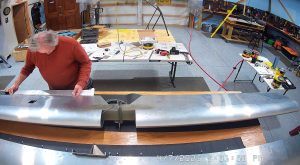 Aligning Trim Tab Hinge