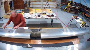 Aligning Trim Tab Hinge