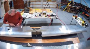 Aligning Trim Tab Hinge
