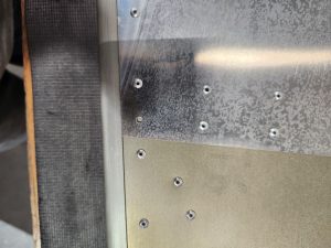 Drilling and inserting additional rivet in LS75F1-1/2