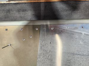 Drilling and inserting additional rivet in LS75F1-1/2