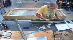 Sheet FR-02 building the rear wing attachment frame.