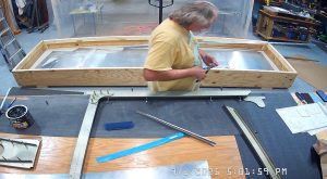 Sheet FR-02 building the rear wing attachment frame.