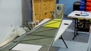 Attaching the SD75F41-3 to the HT frame and doubler