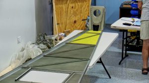 Attaching the SD75F41-3 to the HT frame and doubler