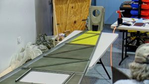 Attaching the SD75F41-3 to the HT frame and doubler