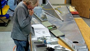 Inventoring the controls kit and racking the hardware