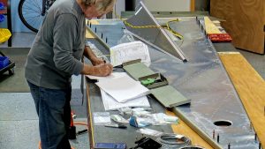Inventoring the controls kit and racking the hardware