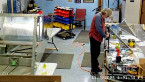 Zenith 750 SD fuselage building FR-07 control mixer assembly