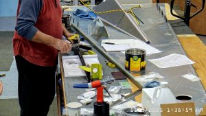 Zenith 750 SD fuselage building FR-07 control mixer assembly