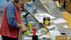 Zenith 750 SD fuselage building FR-07 control mixer assembly