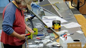 Zenith 750 SD fuselage building FR-07 control mixer assembly