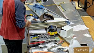 Zenith 750 SD fuselage building FR-07