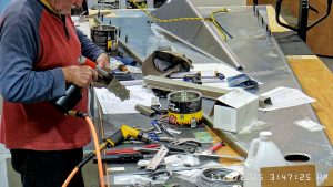 Zenith 750 SD fuselage building FR-07