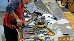 Zenith 750 SD fuselage building FR-07