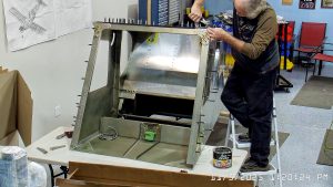 Zenith 750 SD fuselage assembly FR-09 - Clecoing the rear wing attachment frame