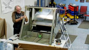 Zenith 750 SD fuselage assembly FR-09 - Clecoing the rear wing attachment frame