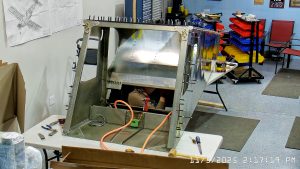 Zenith 750 SD FR-09 riveting cockpit harness mount channels