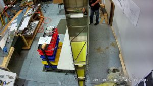 Building the Zenith 750 SD fuselage FR-04. Riveting the jump seat channels and linear actuator mount bracket