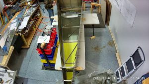 Zenith 750 SD rear fuselage assembly. Riveting the side skins