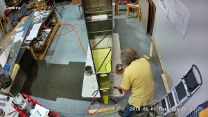 Zenith 750 SD rear fuselage assembly. Riveting the side skins