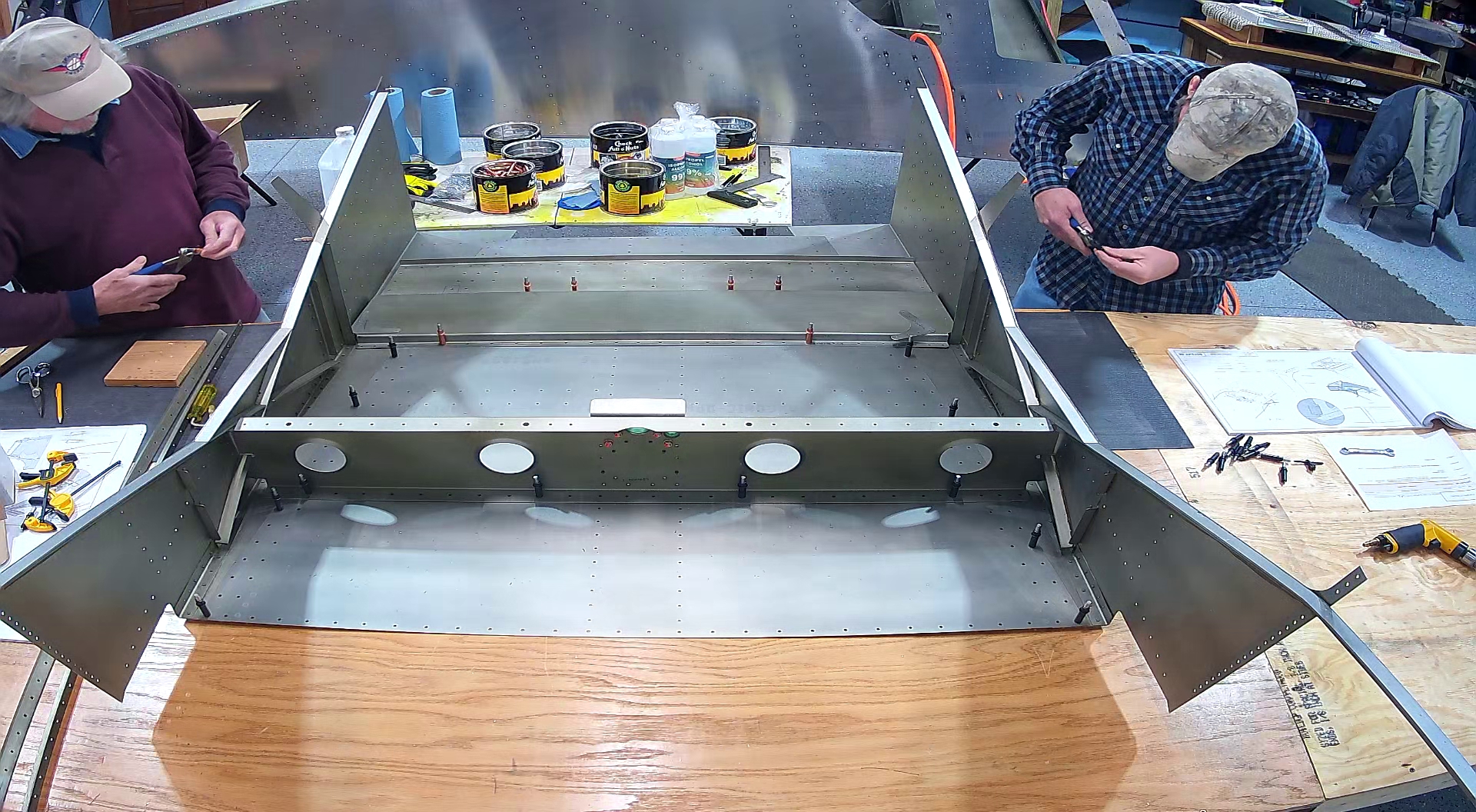 FF-06 Reassemble Cabin Floor, Sides, Seat & Rudder Channels