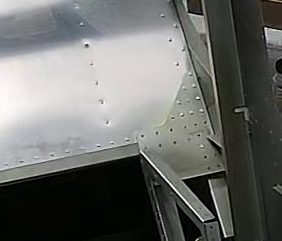 Drilled out "last row of rivets" for arm rest cover.