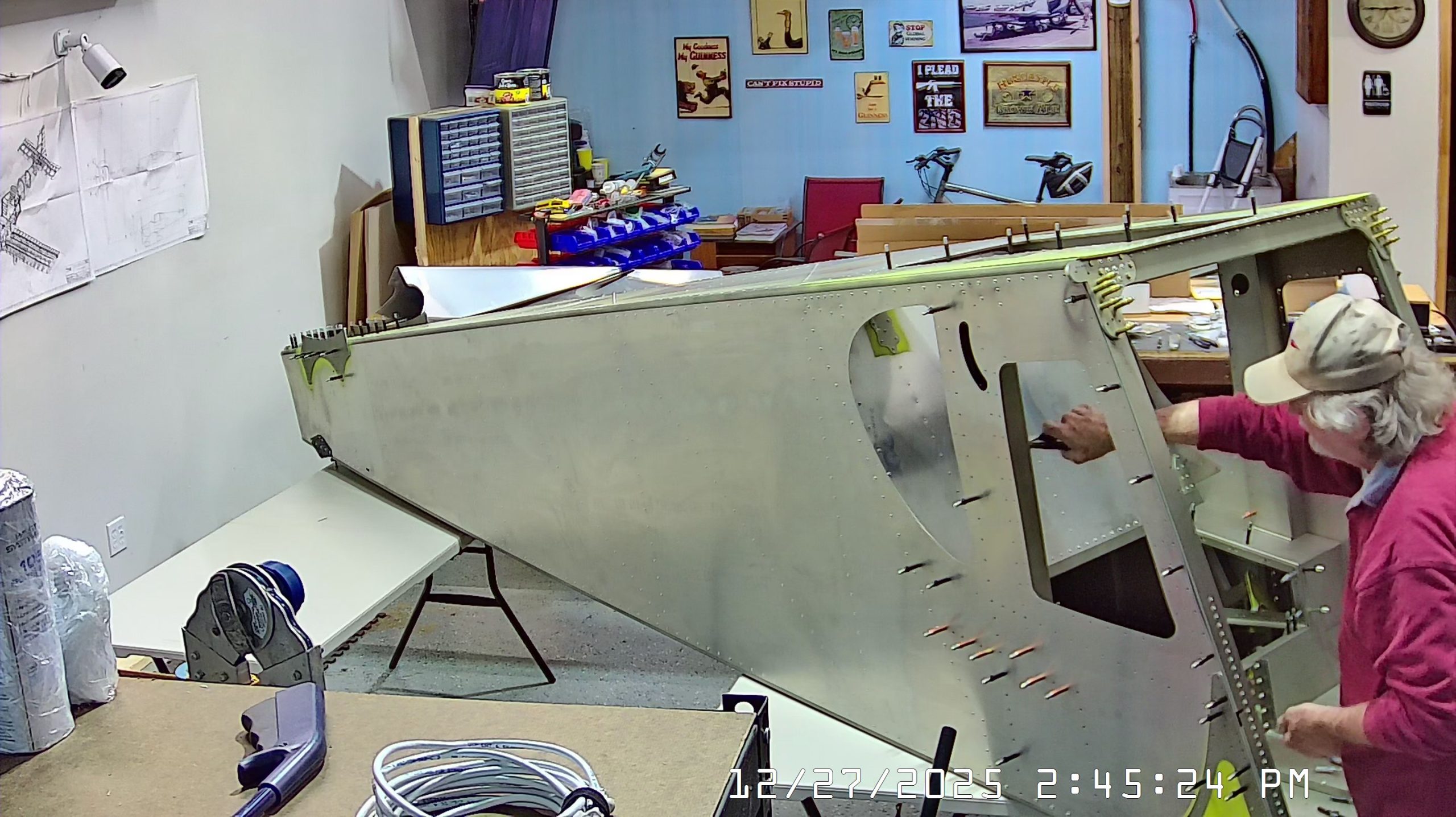 Working on the Zenith 750 SD Armrests